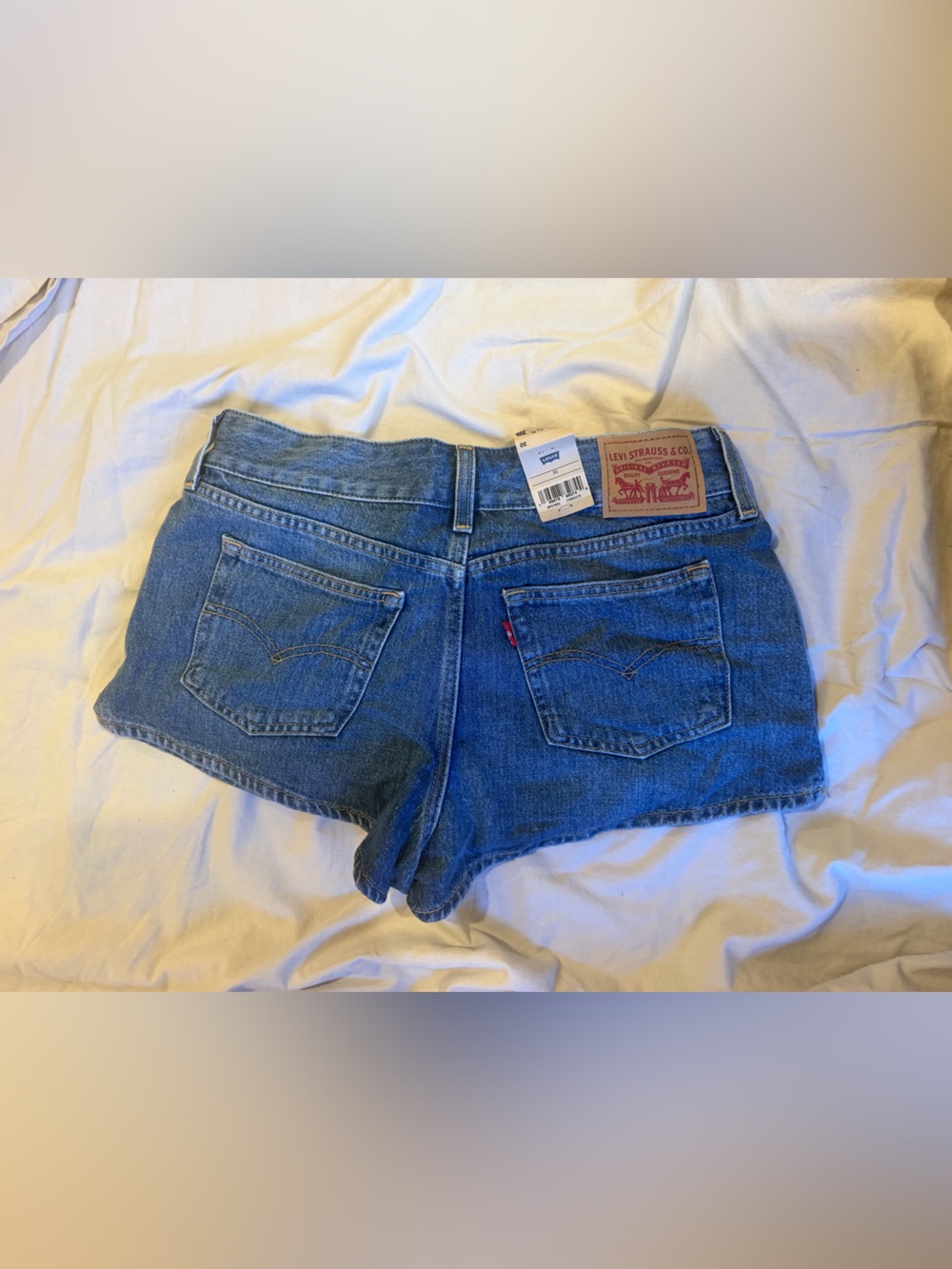 Levi's Blue Denim woman’s shorts